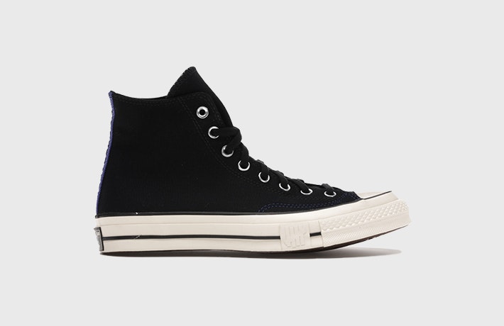 Undefeated x Converse Chuck Taylor All-Star 70s Hi "Fundamentals Black"