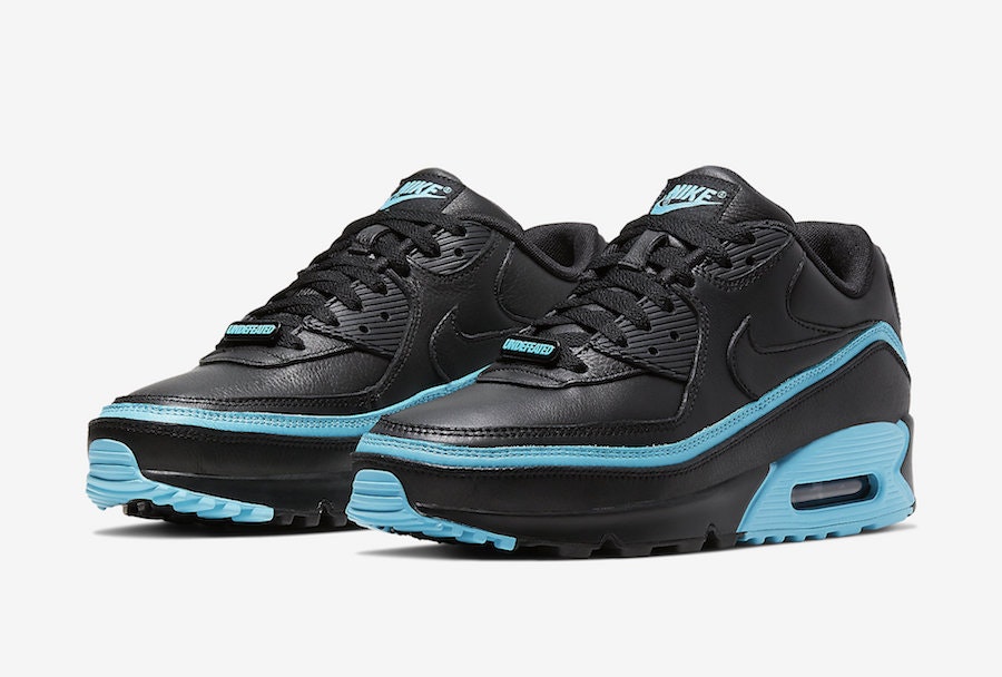 Undefeated x Nike Air Max 90 "Black Blue Fury"