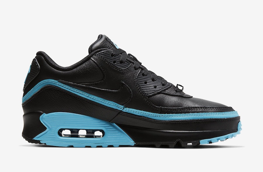 Undefeated x Nike Air Max 90 "Black Blue Fury"