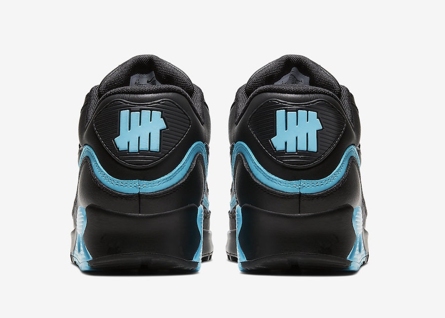 Undefeated x Nike Air Max 90 "Black Blue Fury"