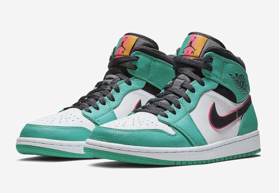 Air Jordan 1 Mid "South Beach"