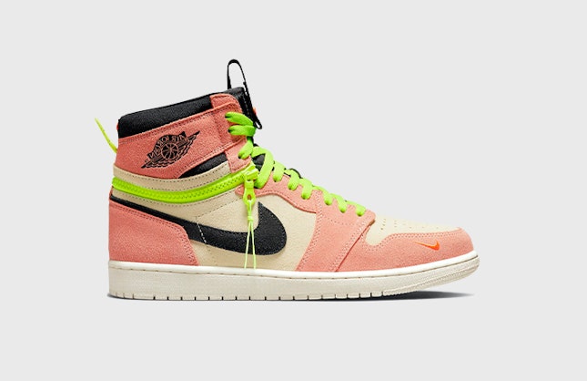 Air Jordan 1 High Switch "Neon Peach"