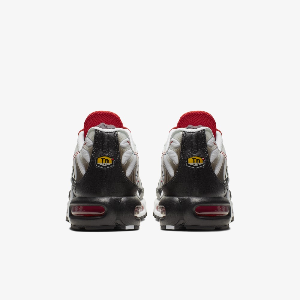 nike tn air max plus script swoosh pack white red