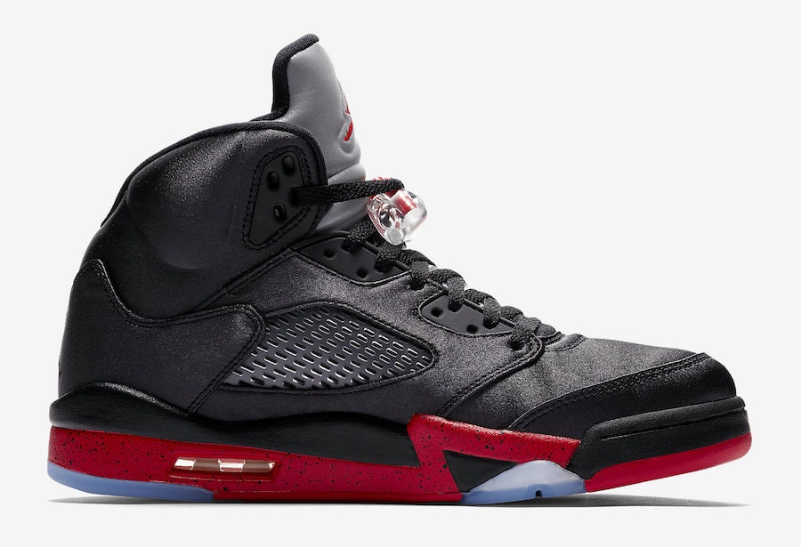 Air Jordan 5 Satin “Bred”