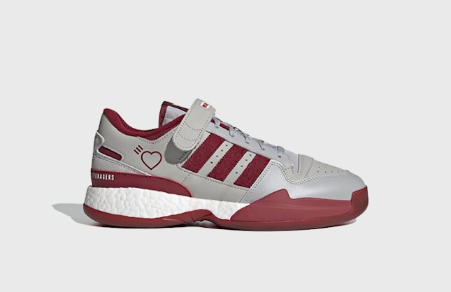Human Made x adidas Forum "Collegiate Burgundy"