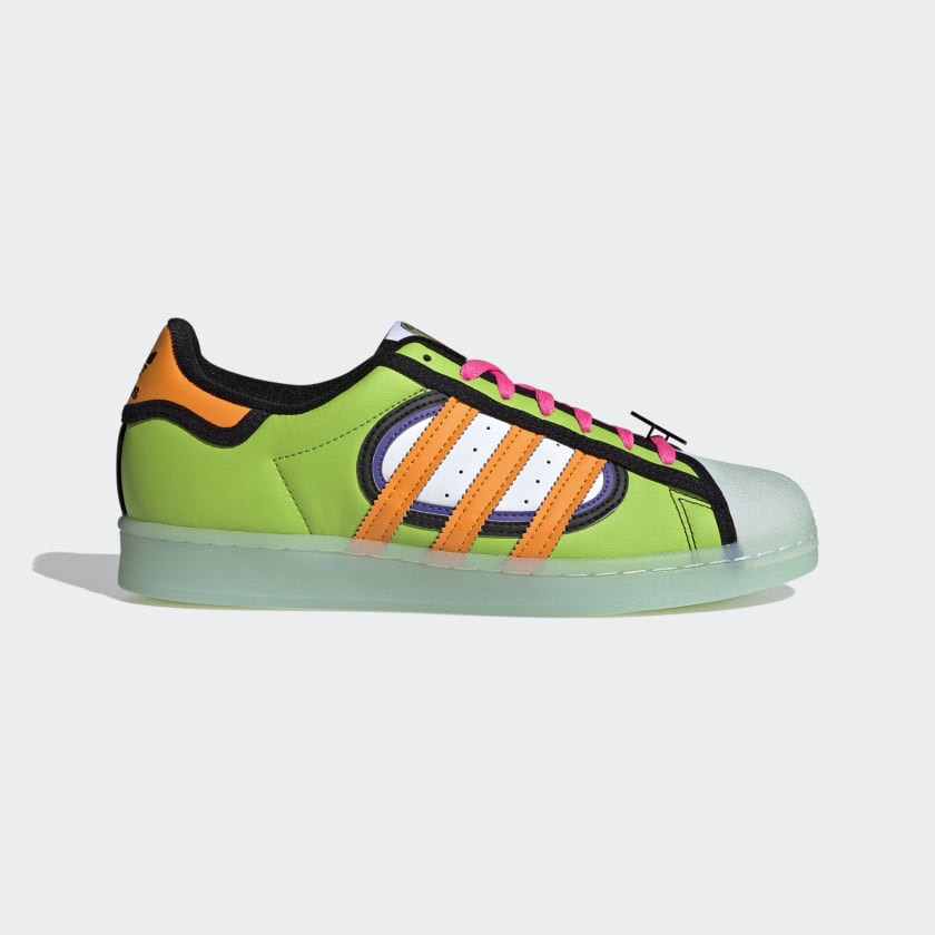 The Simpsons x adidas Superstar “Squishee”