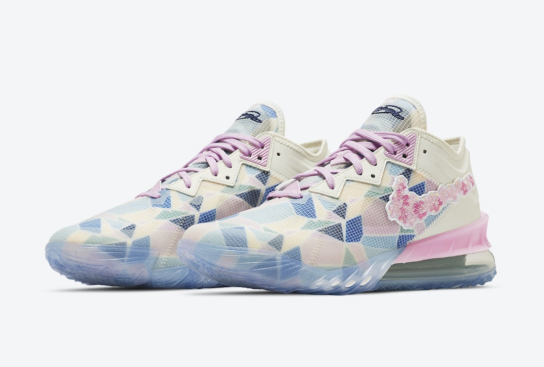 atmos x Nike LeBron 18 Low “Sakura”