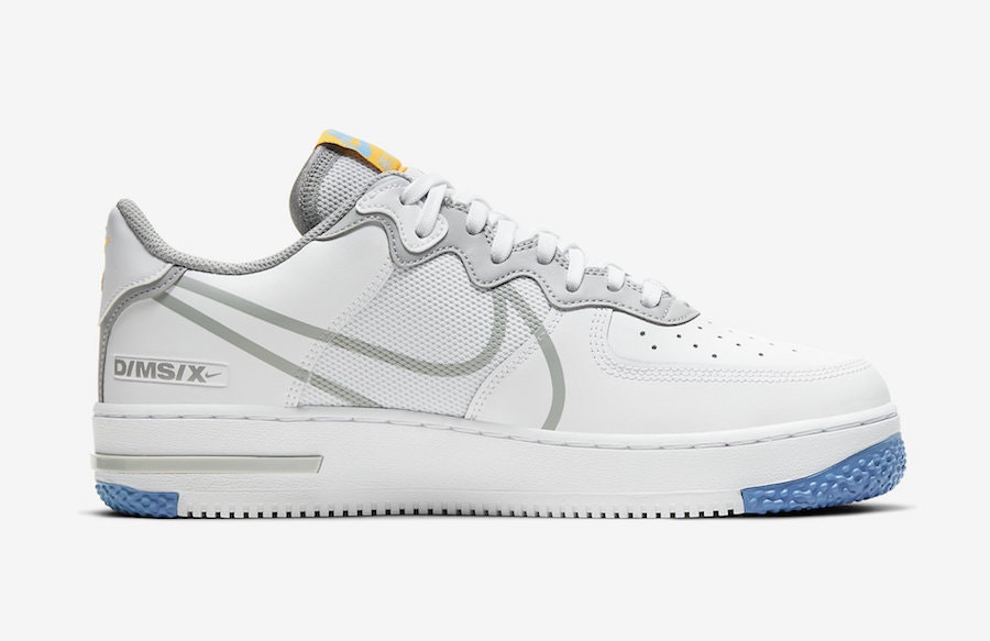 Nike Air Force 1 React "Light Smoke Grey"