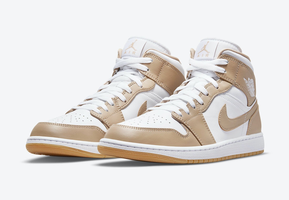 Air Jordan 1 Mid “Tan Gum”