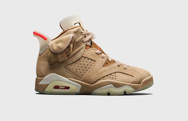 Travis Scott x Air Jordan 6 “British Khaki”