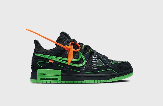 Nike x Off-White Rubber Dunk "Green Strike"