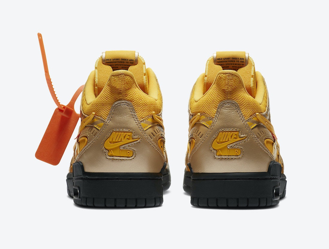 Nike x Off-White Rubber Dunk “University Gold”