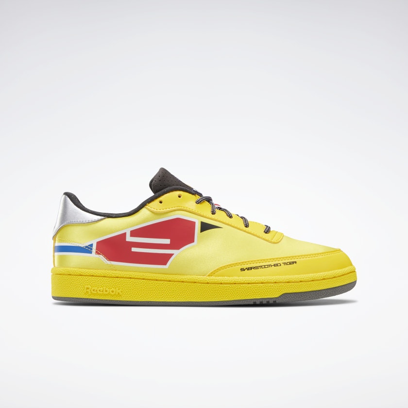 Power Rangers x Reebok Club C 85 "Boldy Yellow"