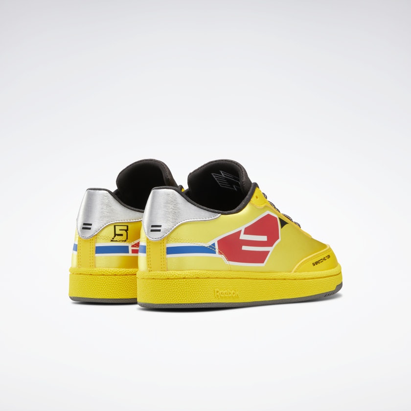 Power Rangers x Reebok Club C 85 "Boldy Yellow"