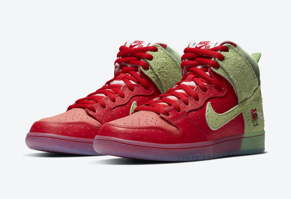 Todd Bratrud x Nike SB Dunk High "Strawberry Cough"