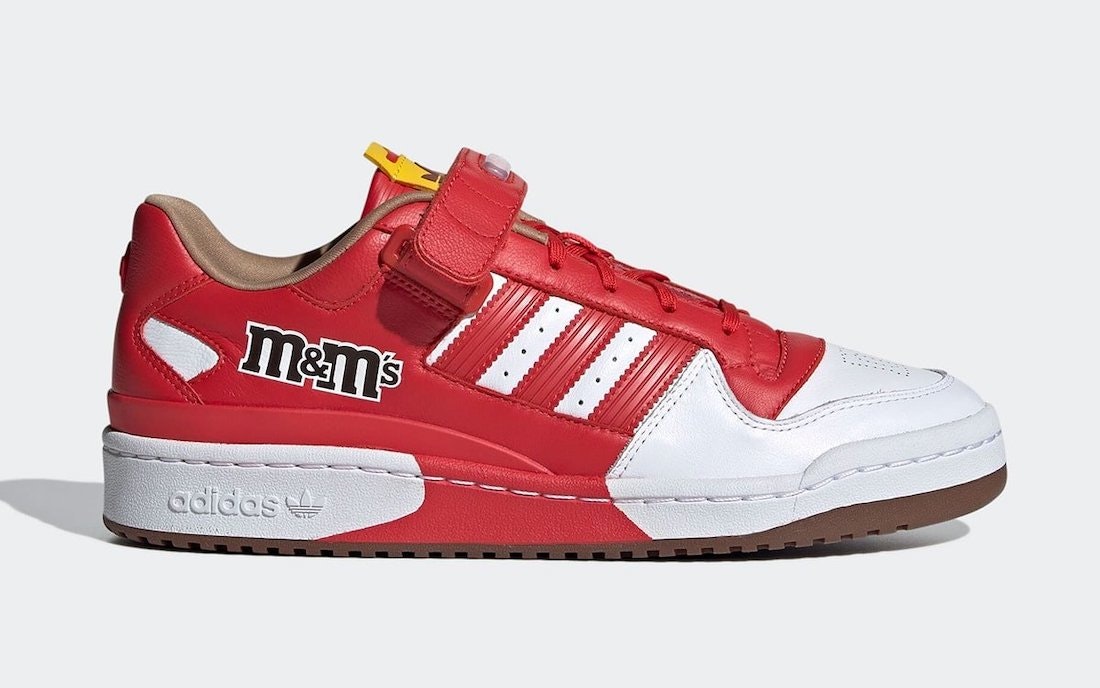 M&M’s x adidas Forum Low "Laser Red"