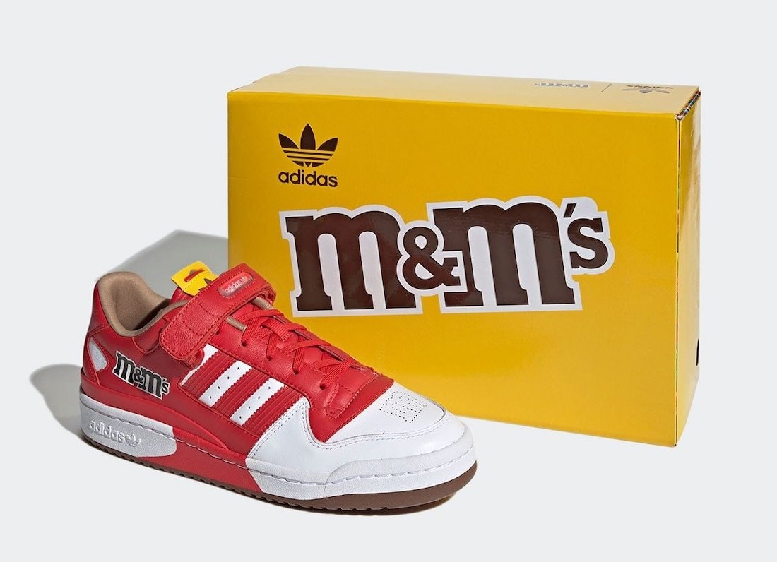 M&M’s x adidas Forum Low "Laser Red"