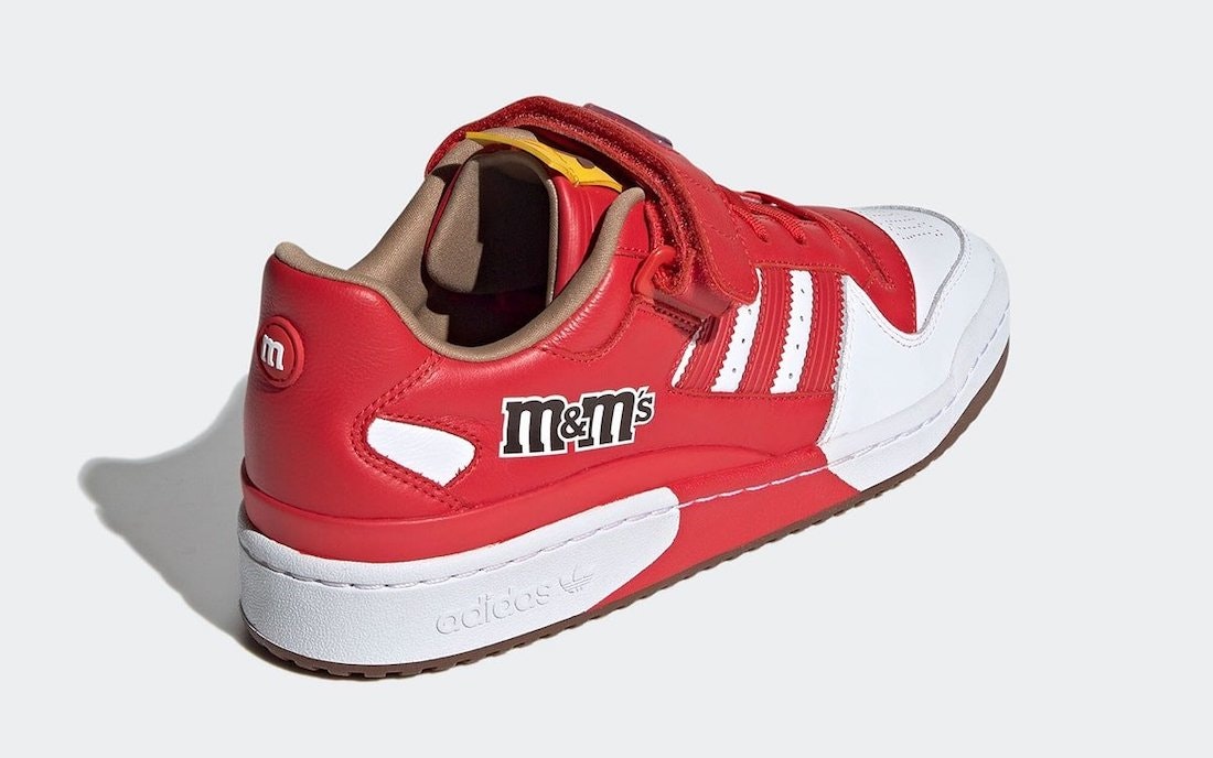 M&M’s x adidas Forum Low "Laser Red"