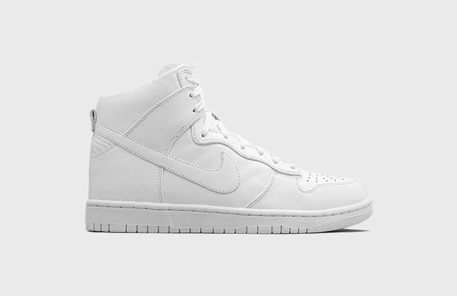 Dover Street Market x Nike Dunk High "Triple White"