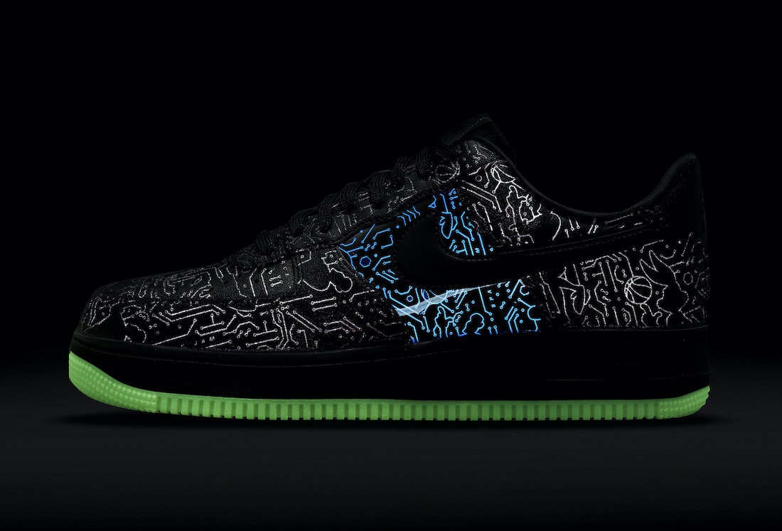 Space Jam x Nike Air Force 1 Low “Computer Chip”