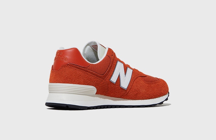 size? x New Balance 574 "Orange Power"