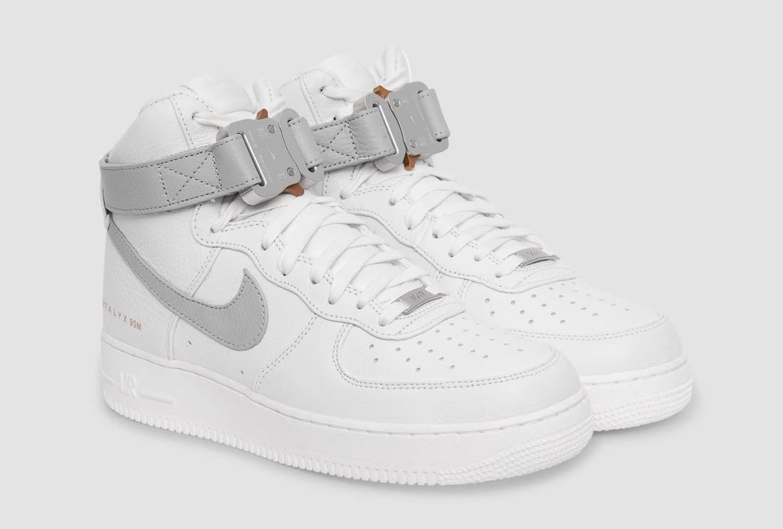 Alyx x Nike Air Force 1 High "Pure Platinum"