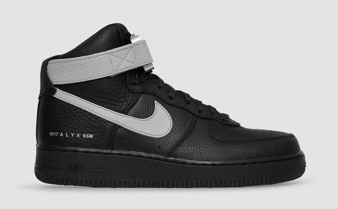 Alyx x Nike Air Force 1 High "Black Wolf"