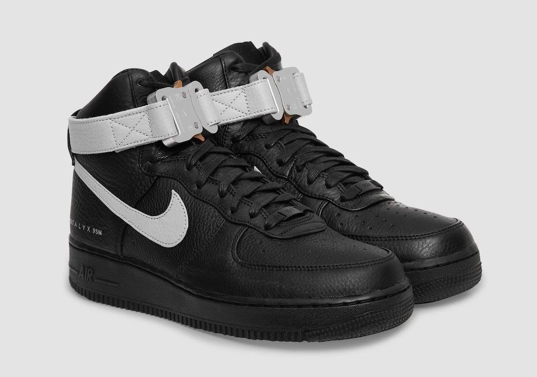 Alyx x Nike Air Force 1 High "Black Wolf"