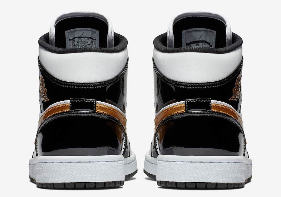 Air Jordan 1 Mid "Metallic Black"