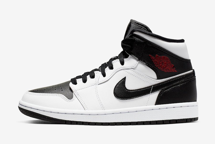 Air Jordan 1 Mid "Reverse Black Toe"