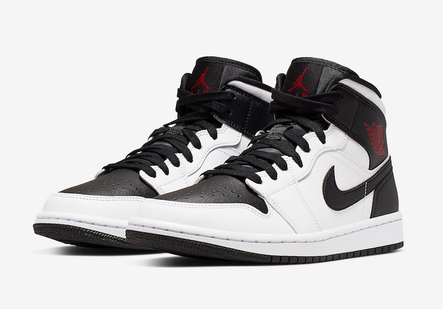 Air Jordan 1 Mid "Reverse Black Toe"