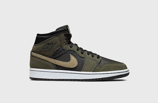 Air Jordan 1 Mid Wmns "Military Olive" Air Jordan 1 Mid Wmns "Military Olive"
