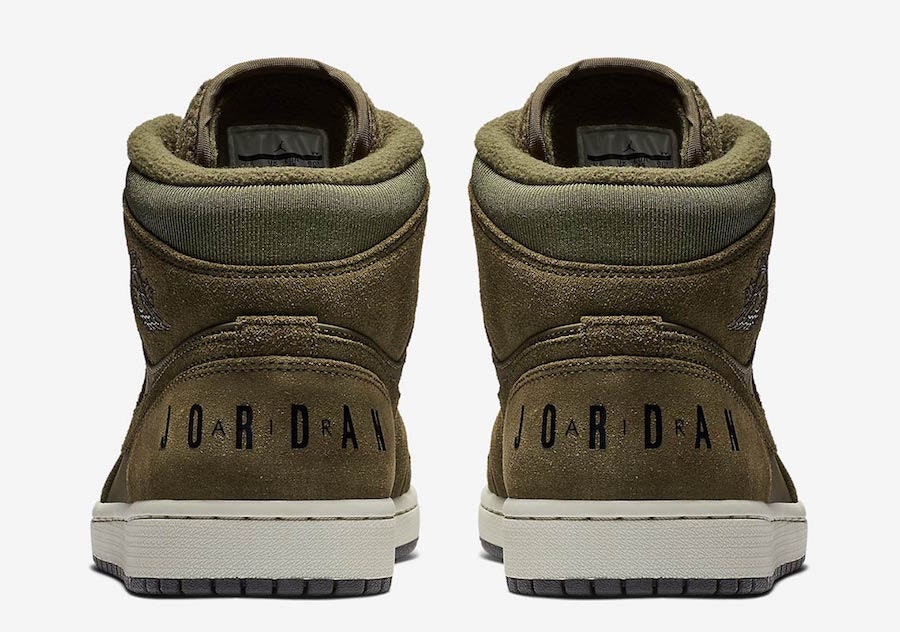 Air Jordan 1 Mid “Olive Fleece”