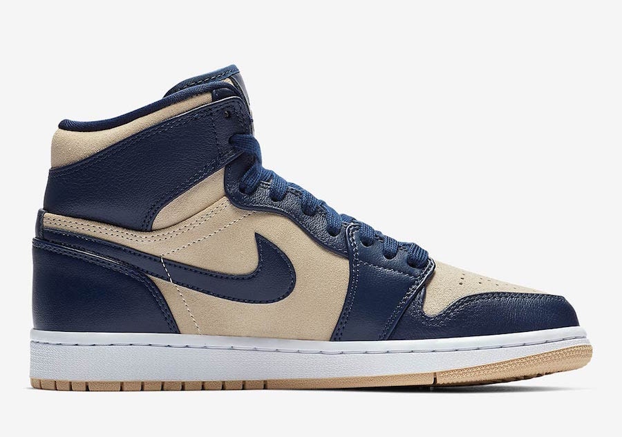 Air Jordan 1 Mid Retro "Midnight Navy"