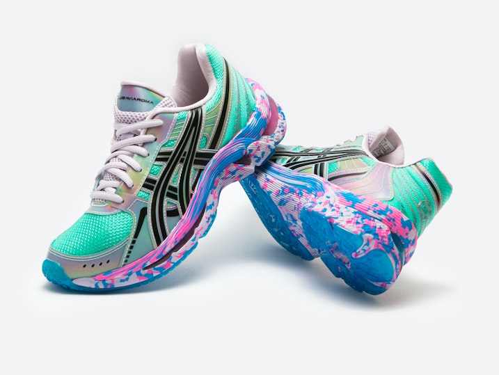 LuisaViaRoma x Asics Gel-Kyrios "Baltic Jewel"