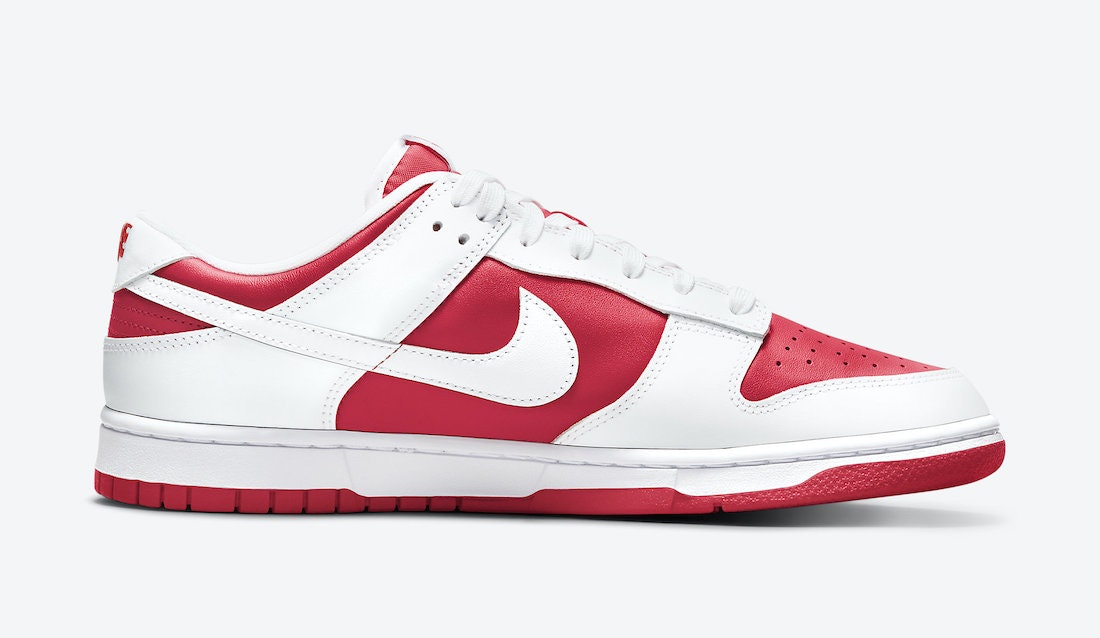 Nike Dunk Low "Reverse University Red"