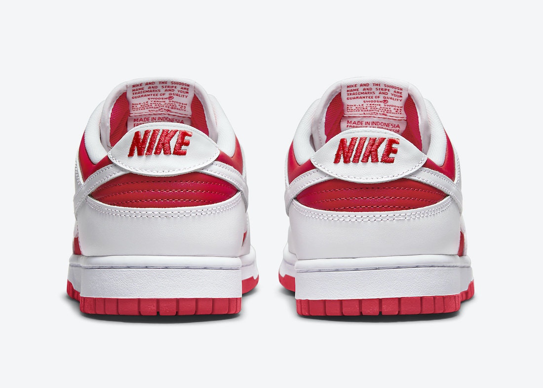 Nike Dunk Low "Reverse University Red"