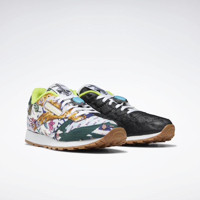 Jurassic Park x Reebok Classic Leather "Flora"