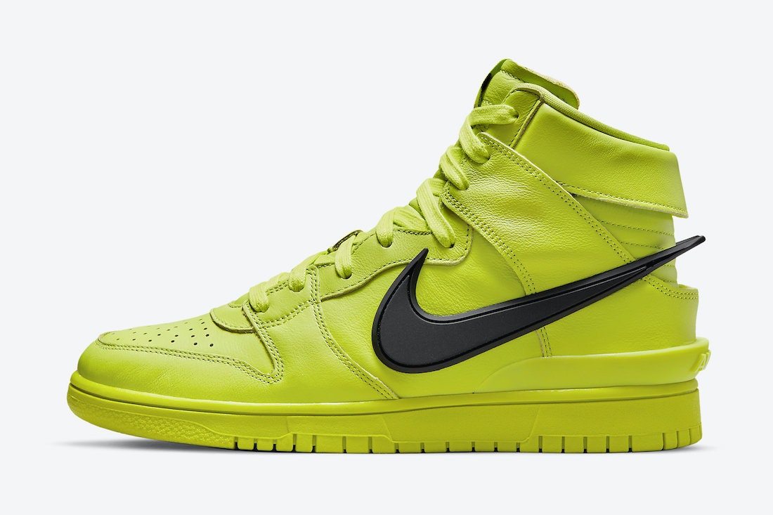 Ambush x Nike Dunk High "Flash Lime"