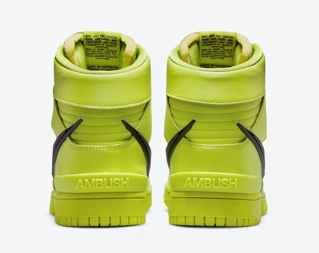 Ambush x Nike Dunk High “Flash Lime”