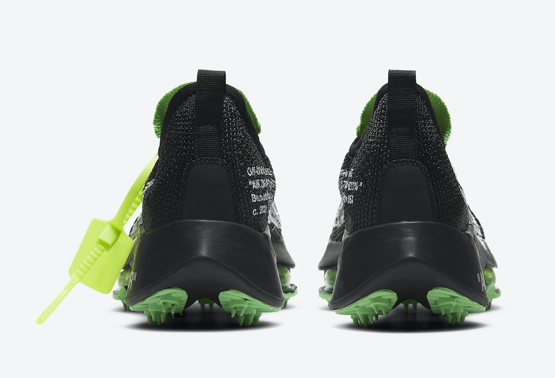 Off-White x Nike Air Zoom Tempo NEXT% "Scream Green"