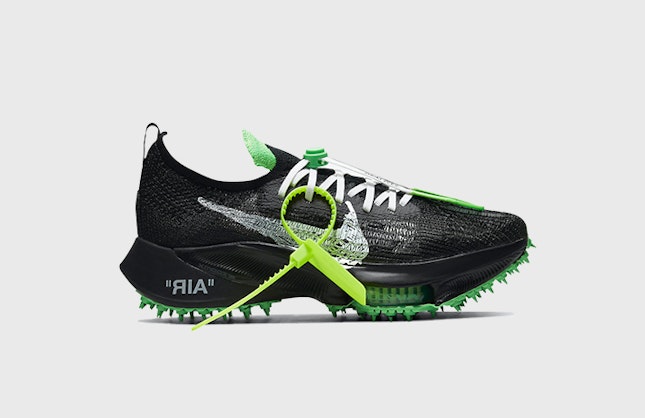 Off-White x Nike Air Zoom Tempo NEXT% "Scream Green"