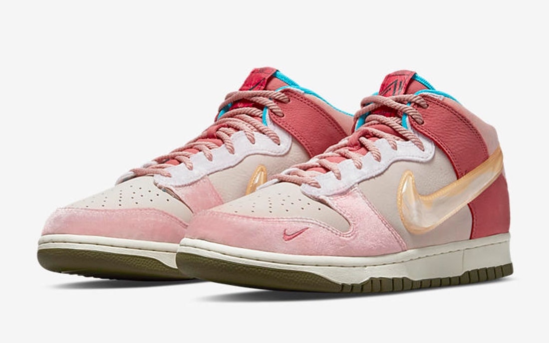 Social Status x Nike Dunk Mid "Soft Pink"