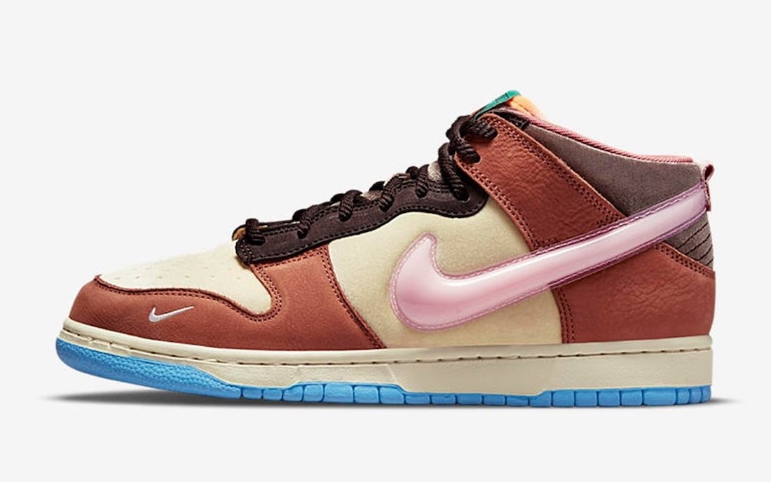 Social Status x Nike Dunk Mid "Burnt Brown"