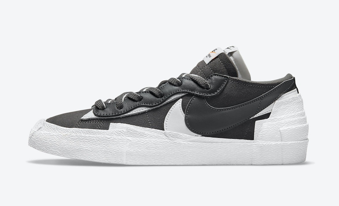 Sacai x Nike Blazer Low "Iron Grey"