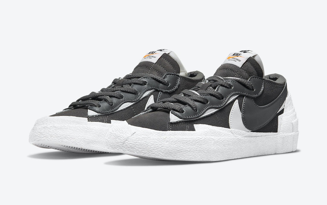 Sacai x Nike Blazer Low "Iron Grey"