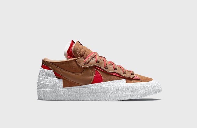 Sacai x Nike Blazer Low "British Tan" Sacai x Nike Blazer Low "British Tan"