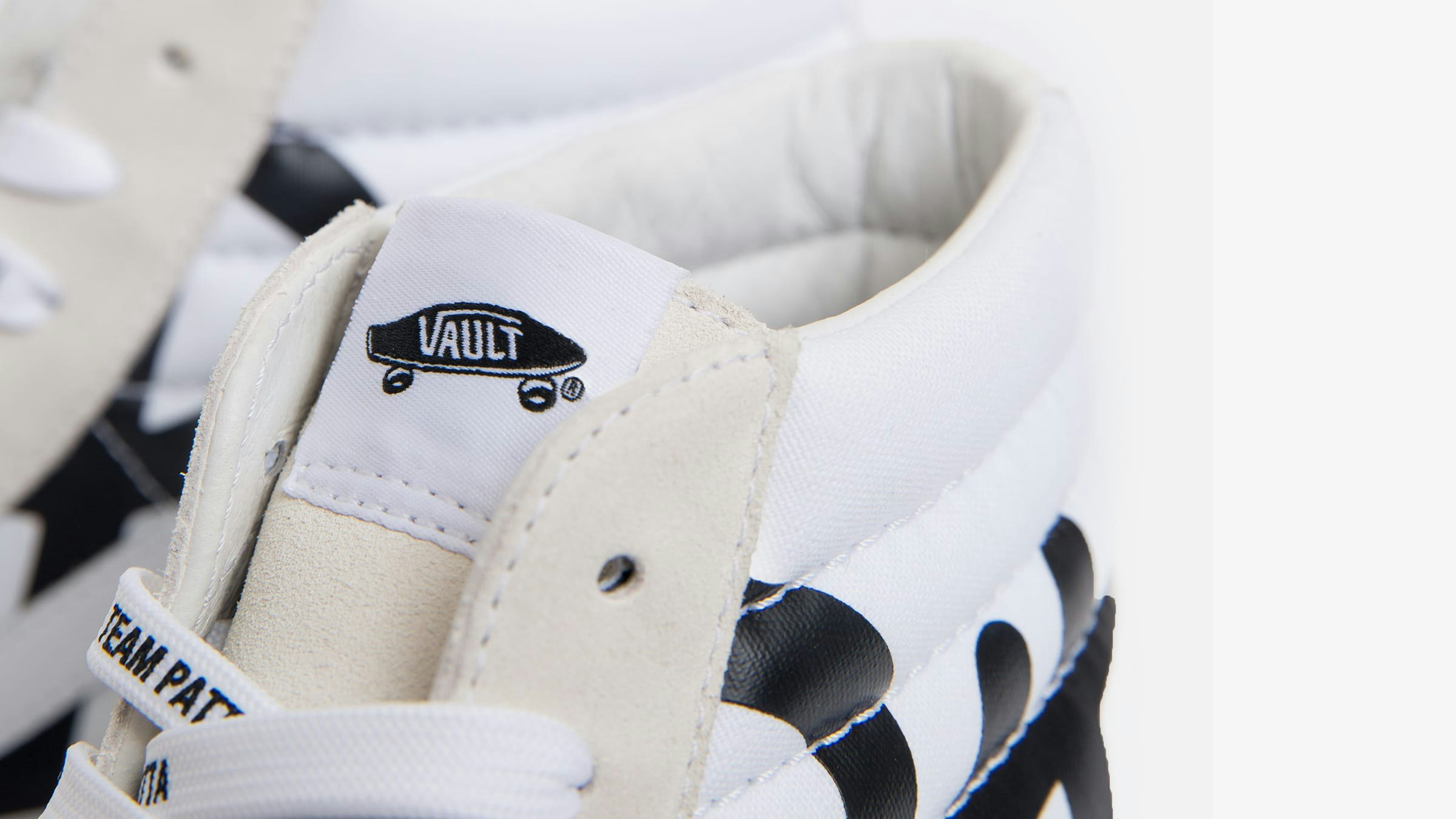 Patta x Vans Vault UA SK8-High Reissue LX "White&Black"