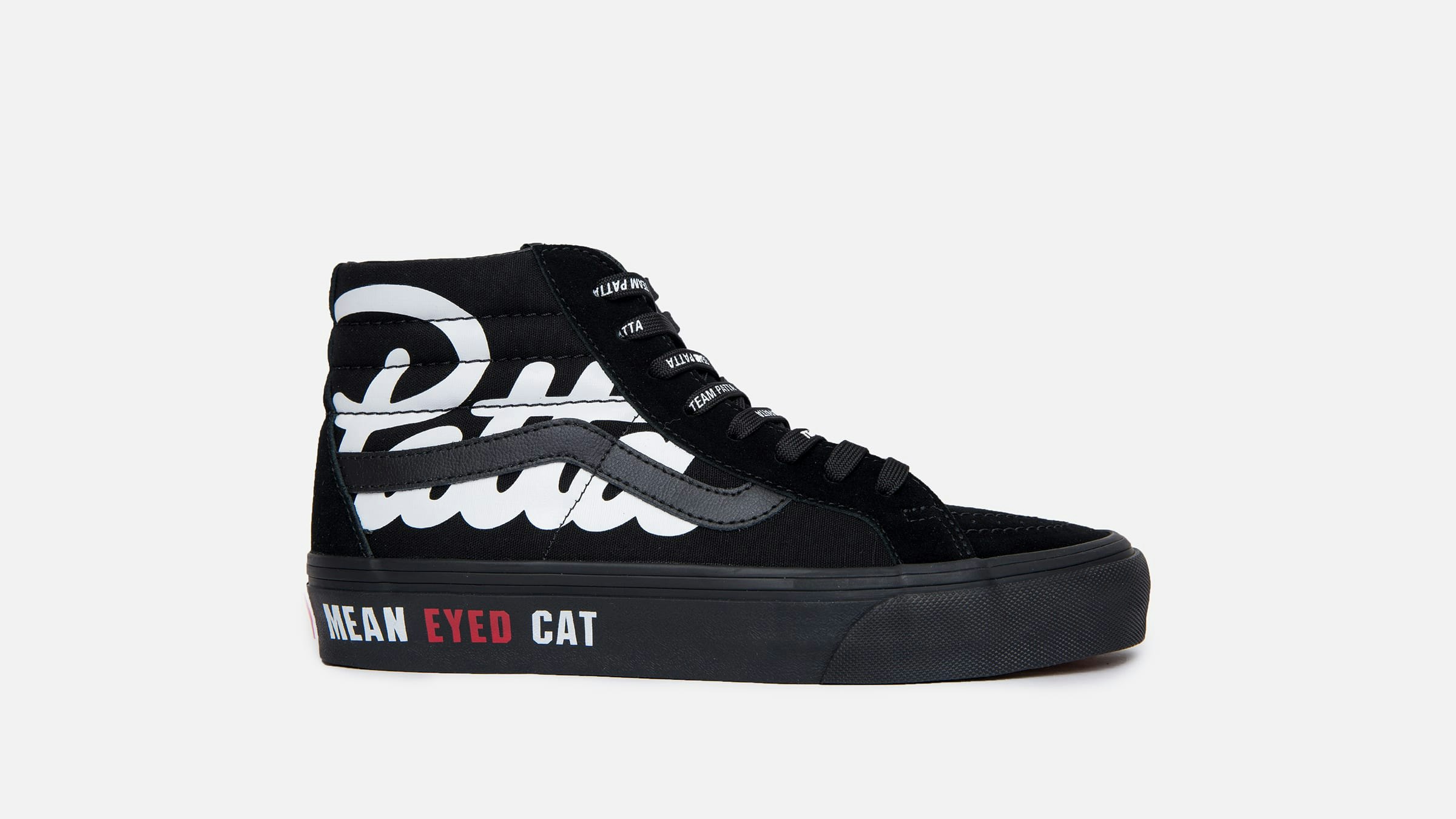 Patta x Vans Vault UA SK8-High Reissue LX "Black&White"