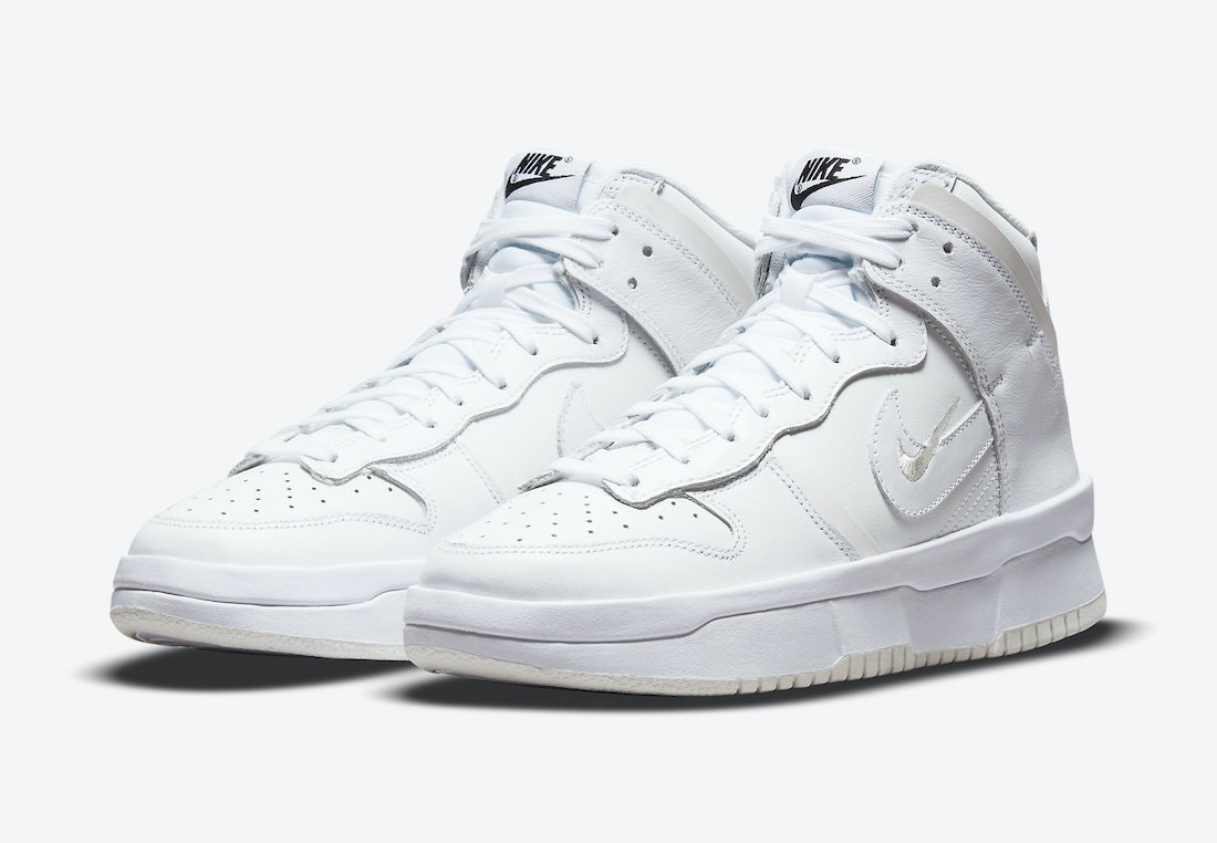 Nike Dunk High Rebel "Triple White"